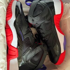 Jordan Jumpman Two Trey in Black and True Red